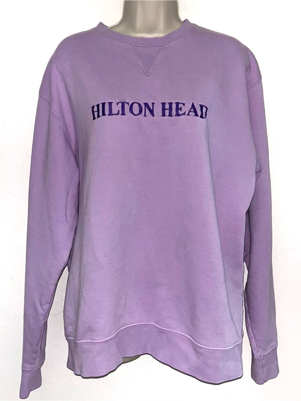 (read description) Hilton Head Lavender Crewneck Sweatshirt